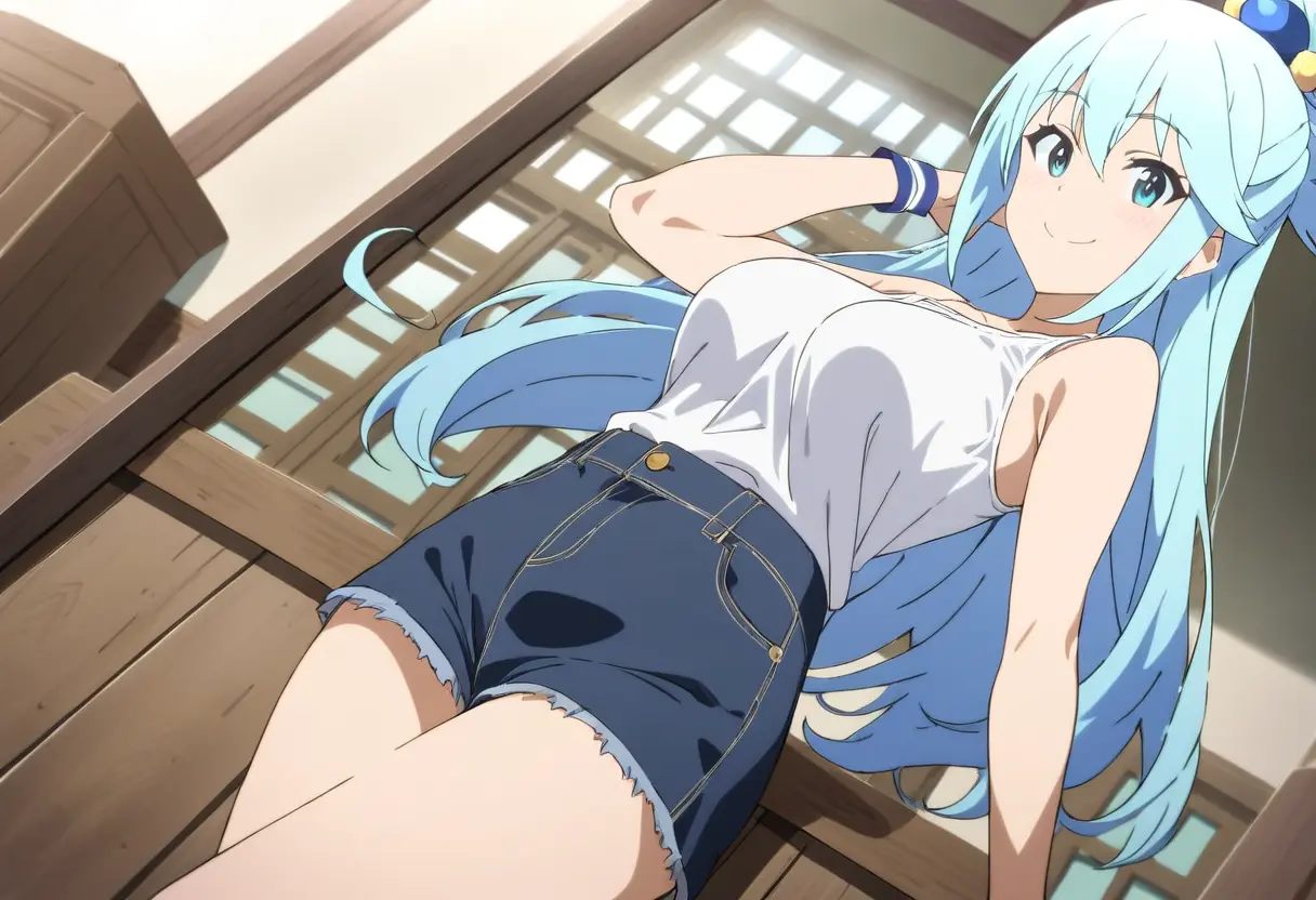 Chat IA Aqua Konosuba - Roleplay con la Diosa