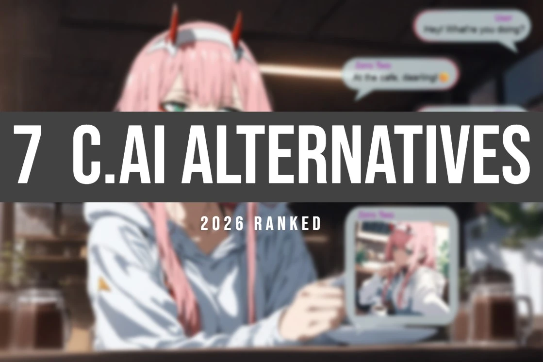 Character AI alternatives comparison showing unrestricted anime chat platforms