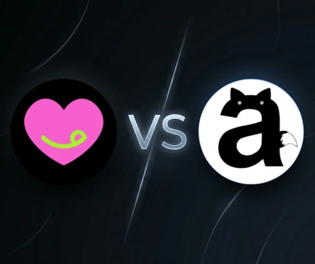 CrushOn.AI vs Anione - Comparatif Plateformes 2026